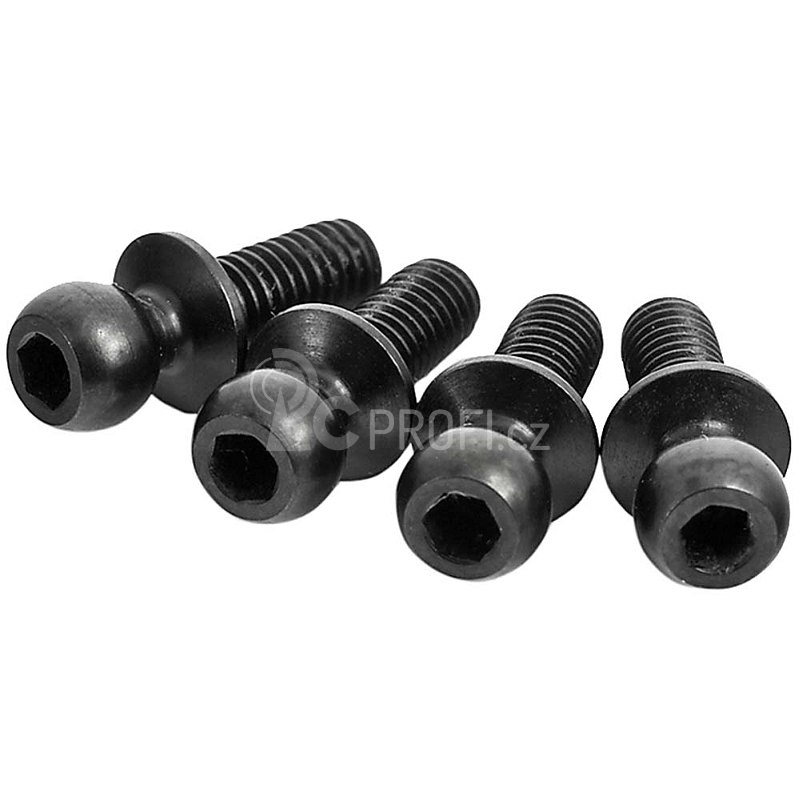 2mm kulový kloub M3x7mm (4ks)