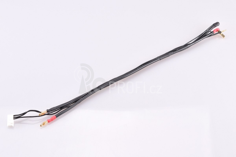 2S černý nabíjecí kabel - krátký - (4/5mm, 7-pin PQ)