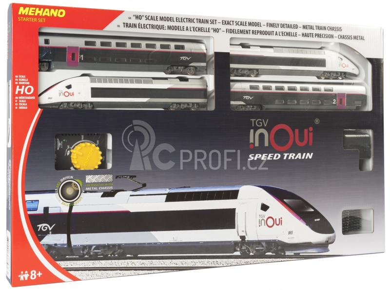 ROZBALENO - MEHANO Speed train TGV INOUI