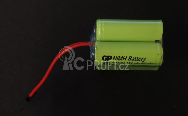 4.8V 400mAh 2/3 AAA GP NiMh (kostka)