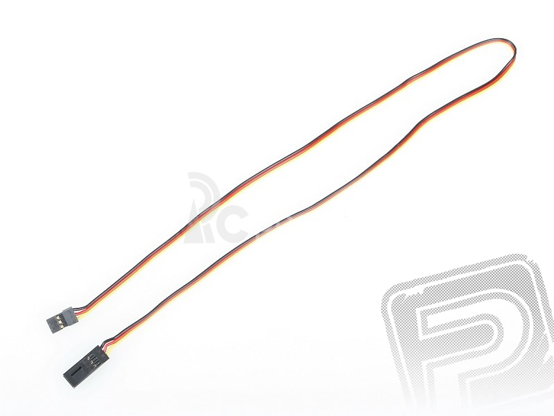 4605 S prodlužovací kabel 60cm JR plochý silný, zlacené kontakty