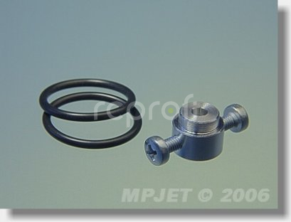 4607 Pružný unašeč pro vrtule otvor 9.6, hřídel pr.4