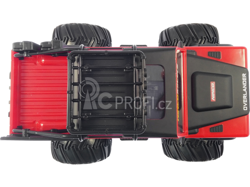 RC auto NINCORACERS Overlander 1:14 2.4GHz RTR, červená