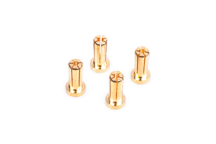 5mm/G5 Gold Works Team/zlaté konektory, 14mm, 4ks.