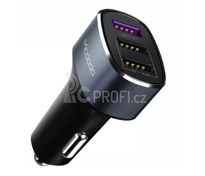 5V 5.2A Triple-USB Car Charger