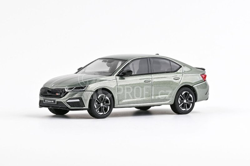 Abrex Škoda Octavia IV RS (2020) 1:43 - Zelená Agave Metalíza