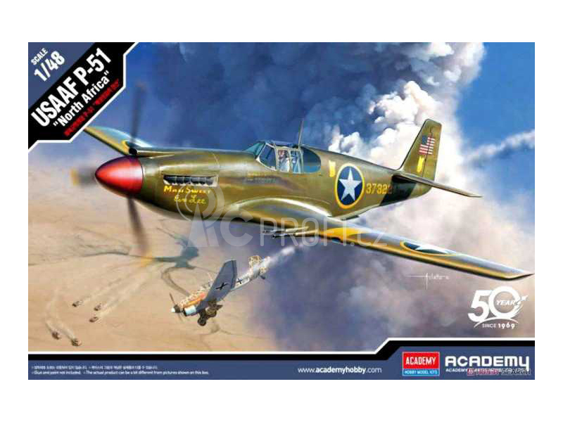 Academy North American P-51 USAAF North Africa (1:48)