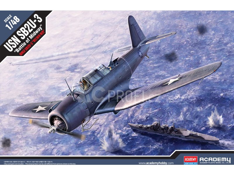 Academy Vought SB2U-3 Battle of Midway (1:48)