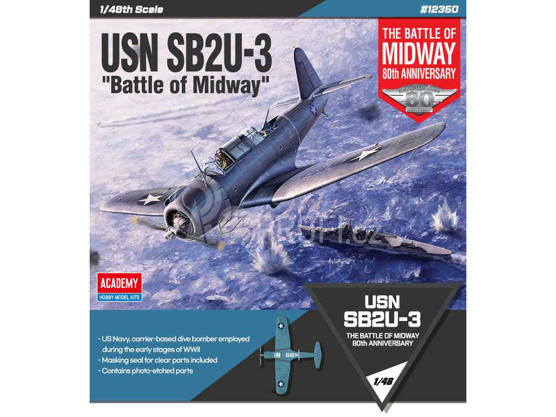 Academy Vought SB2U-3 USN Battle of Midway (1:48)