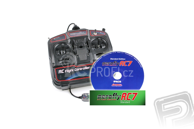 Aerofly RC7 STANDARD (Windows) s USB ovladačem