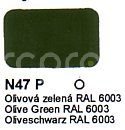 Agama Email N47 P Olivová zelená RAL 6003