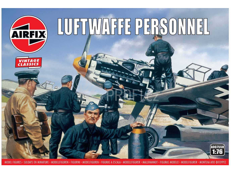 Airfix figurky - Luftwaffe Personnel (1:76) (Vintage)