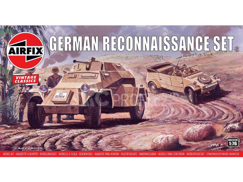 Airfix German Reconnaisance Set (1:76) (Vintage)