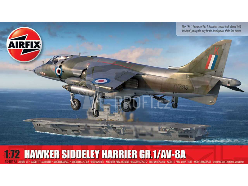 Airfix Hawker Siddeley Harrier GR.1/AV-8A (1:72)