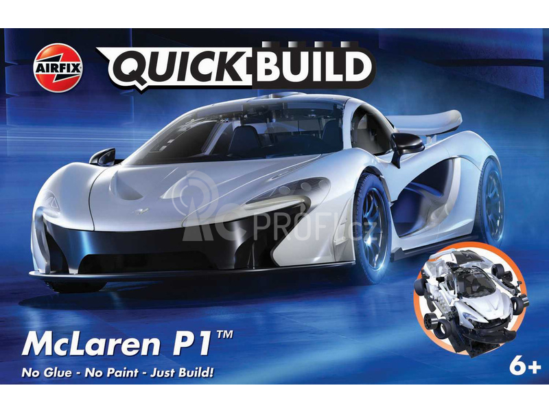 Airfix Quick Build - McLaren P1 bílý