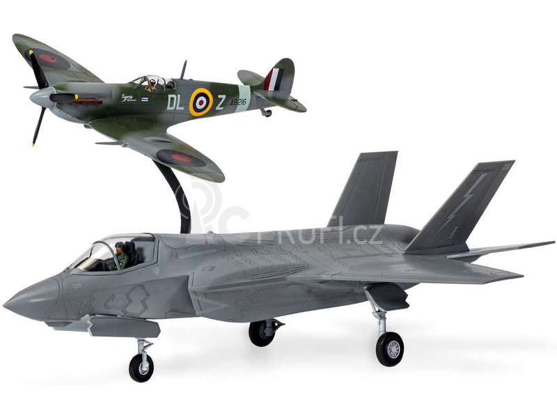 Airfix Spitfire Mk.Vc, F-35B Lightning II (1:72) (Giftset)