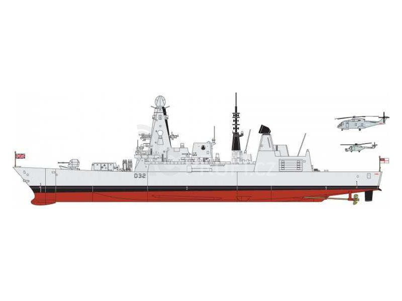 Airfix Type 45 Destroyer (1:350)