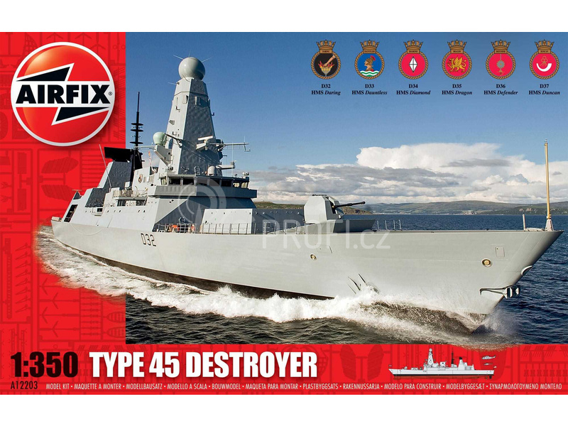 Airfix Type 45 Destroyer (1:350)