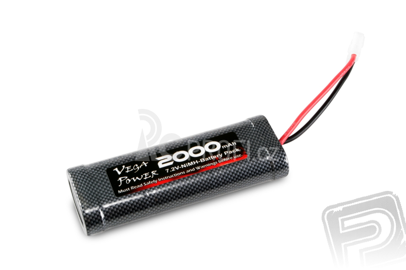 Akumulátor 2000mAh 7,2V NiMH (Tamiya kon.)