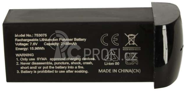 Akumulátor Li-Ion 7,6V 2100 mAh pro Syma W3