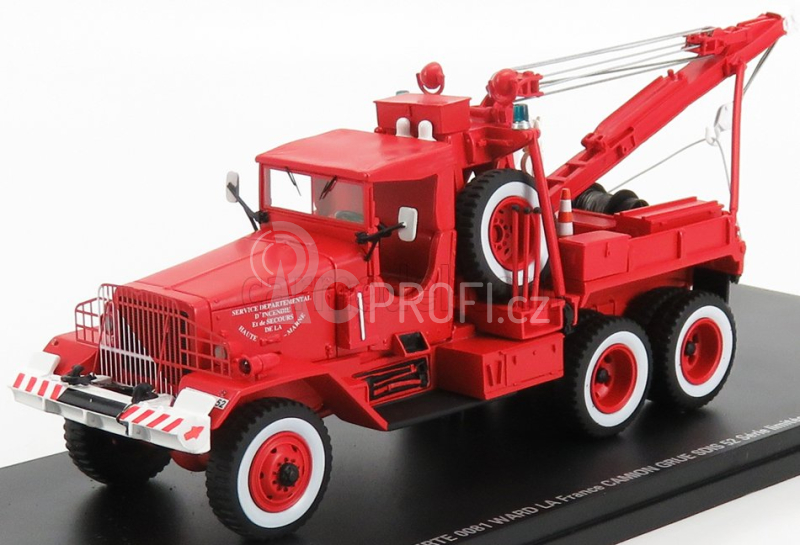 Alerte Ward La France M1a1 Truck 3-assi Hasiči jeřáb 1944 1:43, červená