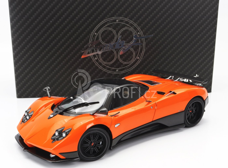 Almost-real Pagani Zonda F 2005 1:18 Orange