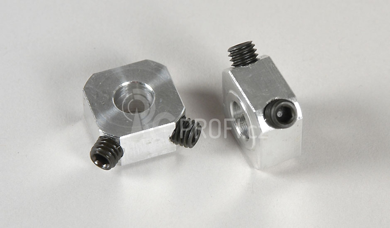 Alu unašeče kol 9,5mm/M6, 2ks.