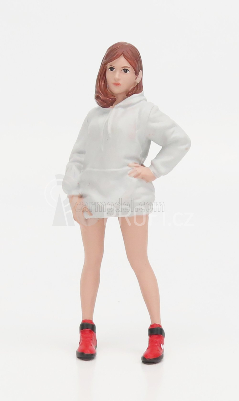 American diorama Figures Girl Hip Hop - 2 1:18 Grey