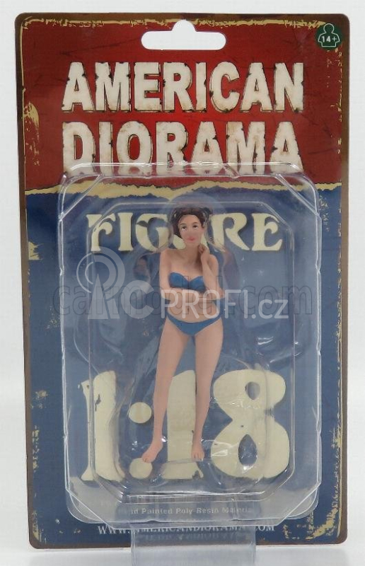 American diorama Figurka slečny, kalendář prosinec, série II 1:18
