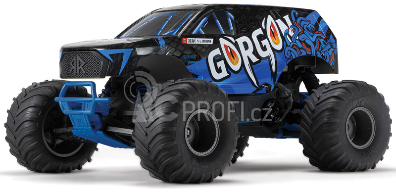 RC auto Arrma Gorgon 1:10 RTR Basic, modrá