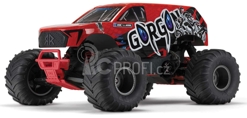 RC auto Arrma Gorgon 1:10 Smart RTR, červená