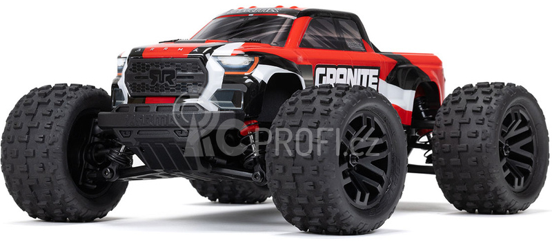 RC auto Arrma Granite Grom 1:18 4WD Smart RTR, červená