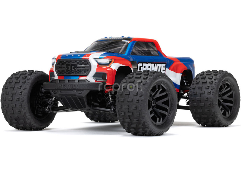 BAZAR - RC auto Arrma Granite Grom 1:18 4WD Smart RTR, modrá