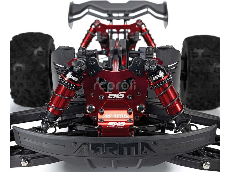 RC auto Arrma Kraton 6S BLX V6 1:8 4WD Extreme Bash RTR, černá