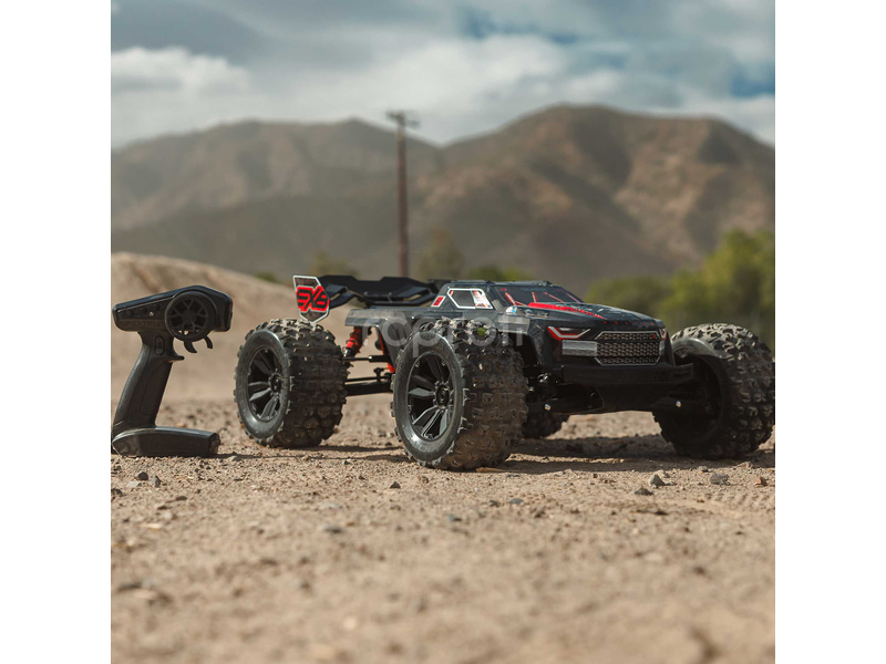 RC auto Arrma Kraton 6S BLX V6 1:8 4WD Extreme Bash RTR, černá