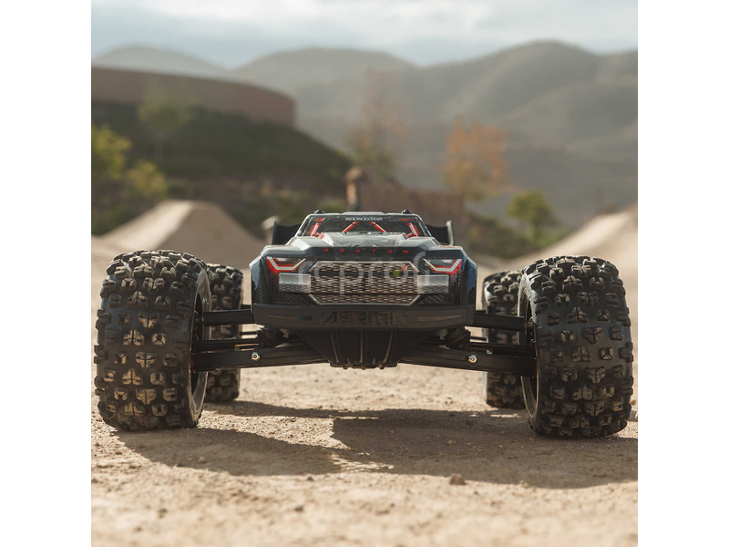 RC auto Arrma Kraton 6S BLX V6 1:8 4WD Extreme Bash RTR, černá