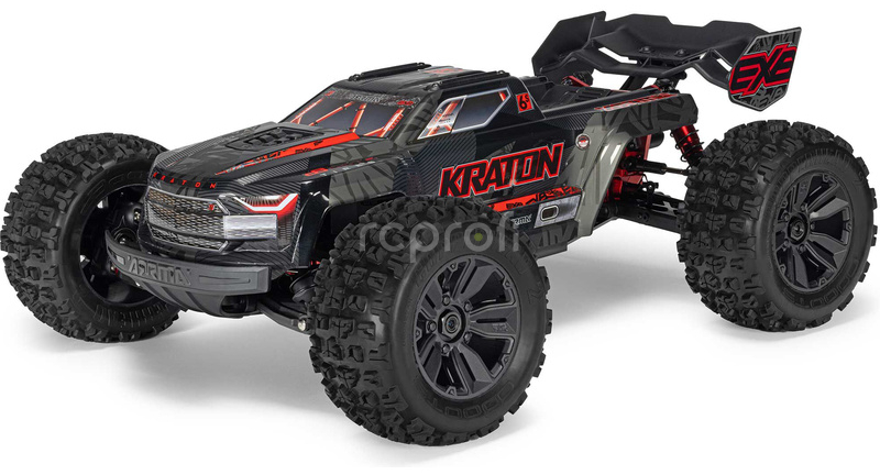 RC auto Arrma Kraton 6S BLX V6 1:8 4WD Extreme Bash RTR, černá