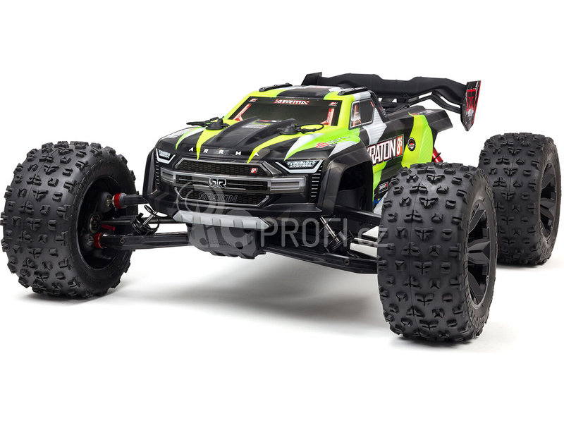 RC auto Arrma Kraton 8S V2 BLX 1:5 Smart RTR, zelená