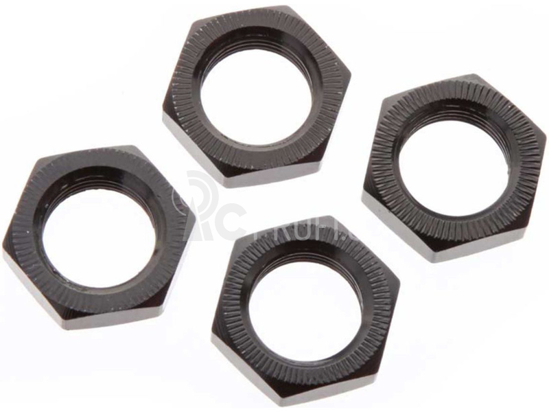 Arrma matice kola 17mm černá hlíník (4)