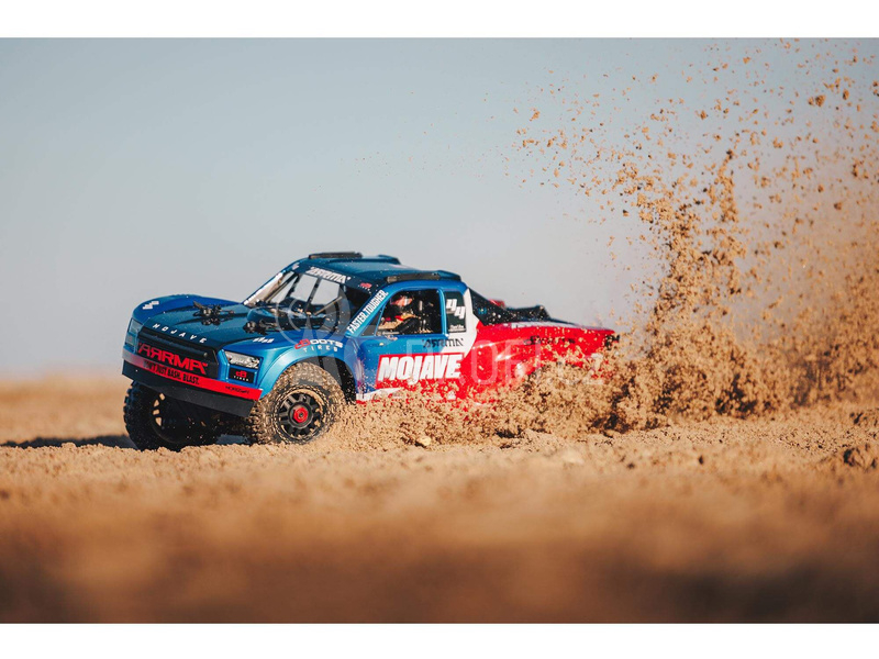 RC auto Arrma Mojave 4S BLX 1:8 RTR, bílá