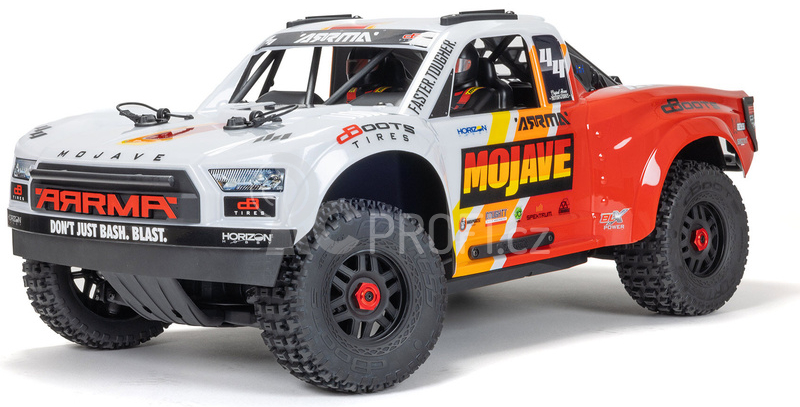 RC auto Arrma Mojave 4S BLX 1:8 RTR, bílá