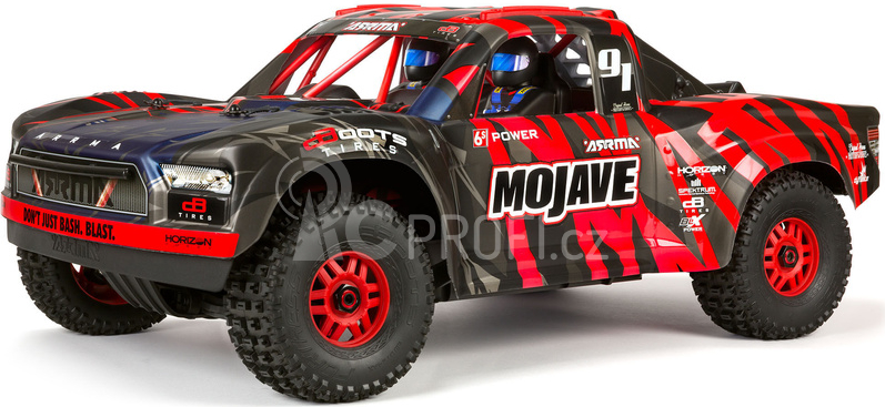 Arrma Mojave 6S BLX 1:7 4WD RTR červená