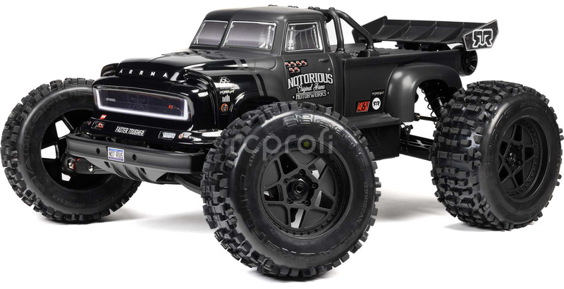 RC auto Arrma Notorious 6S V6 BLX 1:8 4WD RTR, černá
