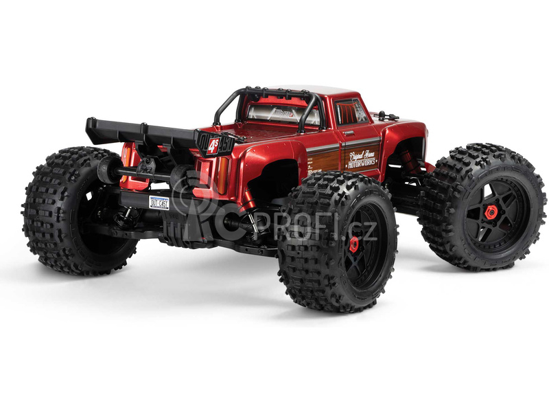 RC auto Arrma Outcast 4S V2 BLX 1:10 4WD RTR, červená