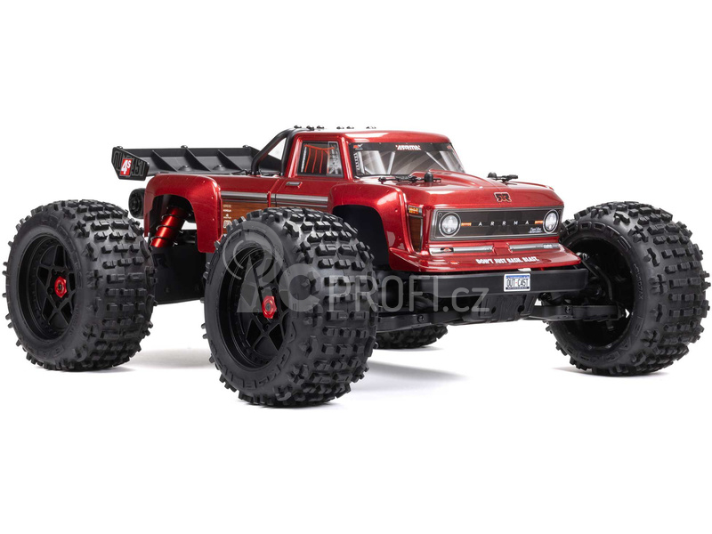 RC auto Arrma Outcast 4S V2 BLX 1:10 4WD RTR, červená