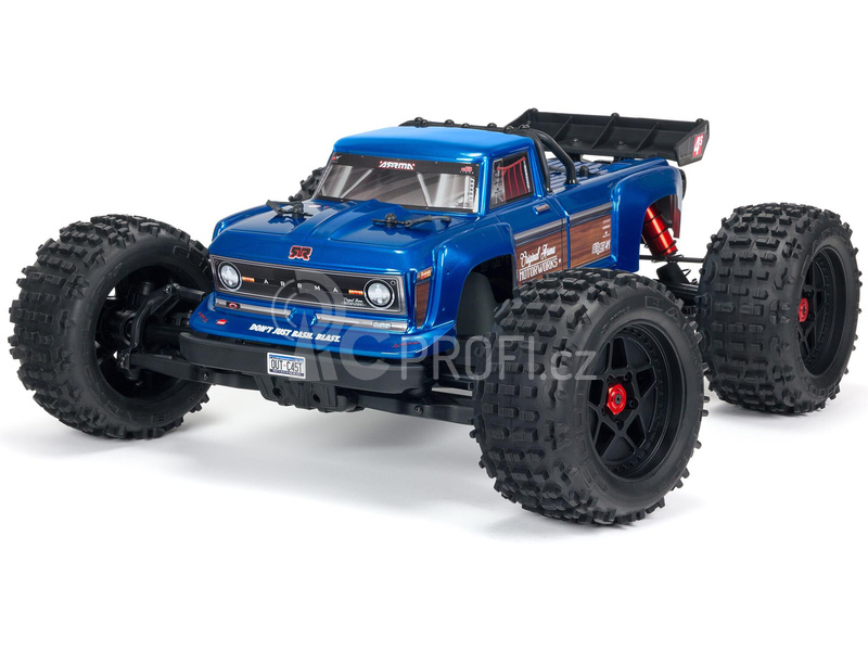 RC auto Arrma Outcast 4S V2 BLX 1:10 4WD RTR, modrá