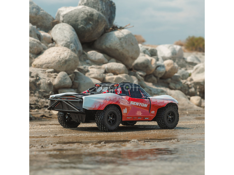 RC auto Arrma Senton 223S BLX 4WD 1:10 RTR DSC, červená