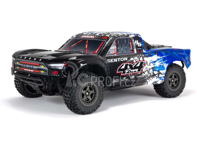 RC auto Arrma Senton 3S BLX 1:10 4WD RTR, modrá