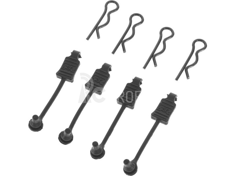 Arrma sponky karosérie maketové 1:8 černé (4)