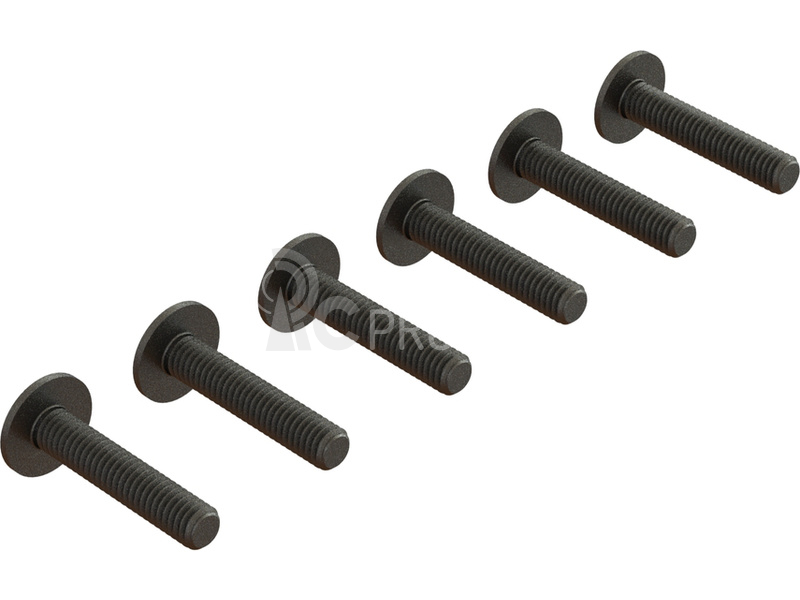 Arrma šroub imbus M4x20mm BH s přírubou (6)